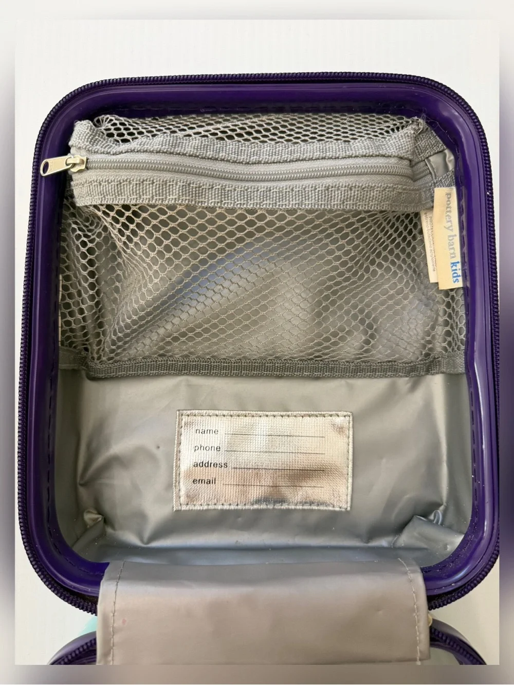 Pottery Barn Kids McKenzie Panda Print Hard Shell Lunch Box